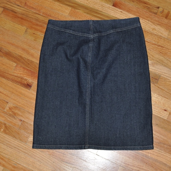 DIESEL Dark Wash Denim Jean Pencil Skirt [A6] - Picture 3 of 6